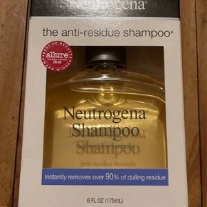 New DISCONTINUED Neutrogena Shampoo The Anti Residue Formula 6oz bottle